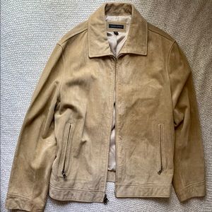 Men’s banana republic suede jacket size L
